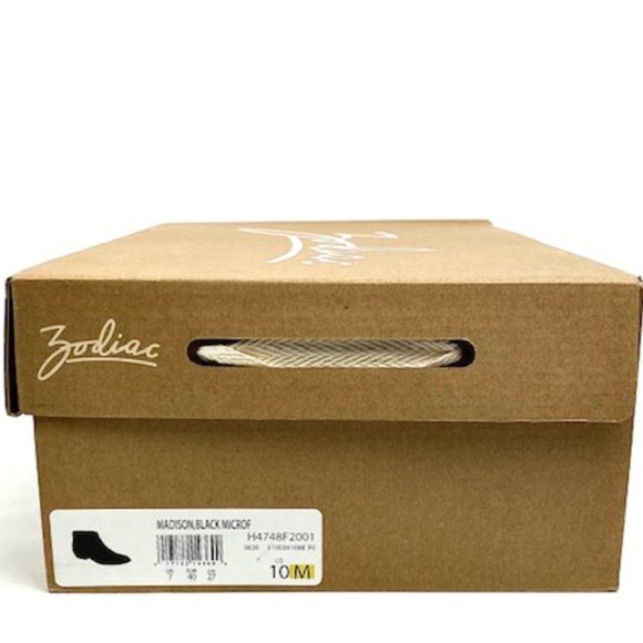 New Zodiac Black Madison Ankle Bootie 10 - Picture 9 of 9